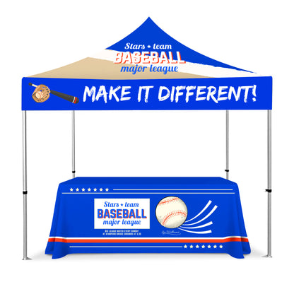10X10 CANOPY AND TABLE COVER COMBO