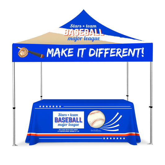 10X10 CANOPY AND TABLE COVER COMBO